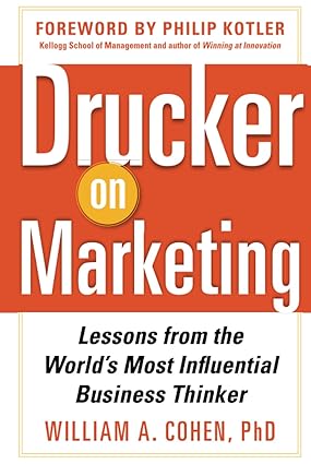 Drucker on marketing [hardcover][rare books]