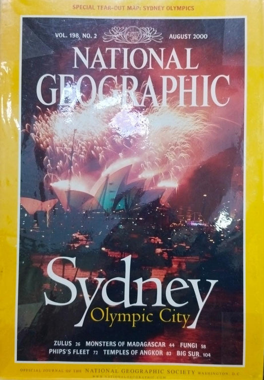 Sydney olympic city [National geographic][Vol 198 No 2][August 2000][rare books]