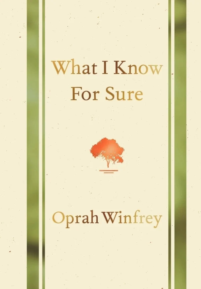 What i know for sure by Oprah Winfrey [hardcover] (rare books)