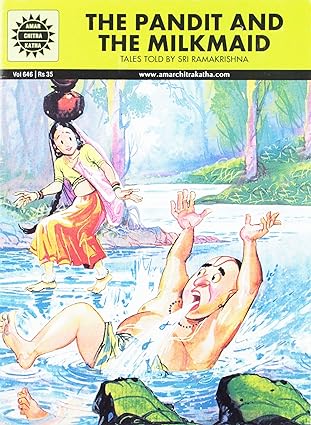 The pandit and the milkmaid [amar chitra katha] [graphic novel]
