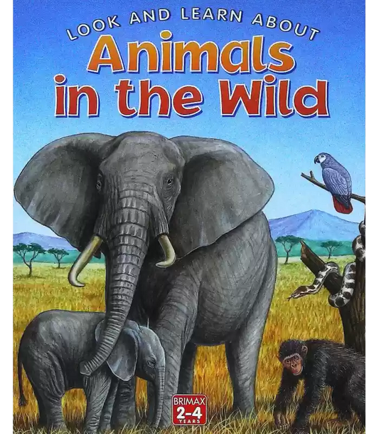 Animals in the Wild [Hardcover] [Board book]