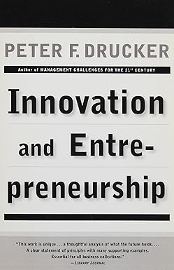 Innovation and Entrepreneurship [Rare books]
