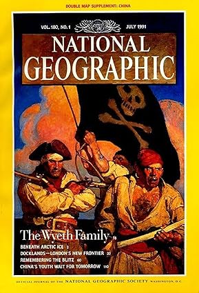 The Wyeth Family [National geographic][rare books][July 1991]