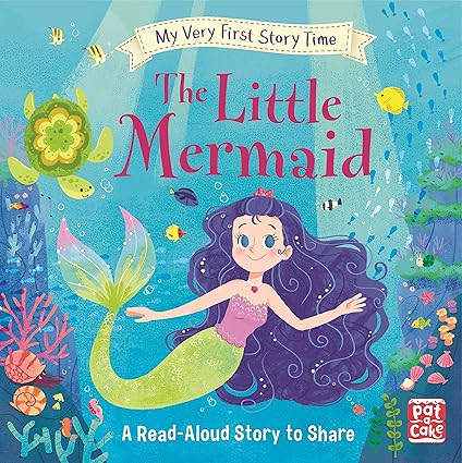 The Little Mermaid: Fairy Tale with picture glossary and an activity (My Very First Story Time Book 11)