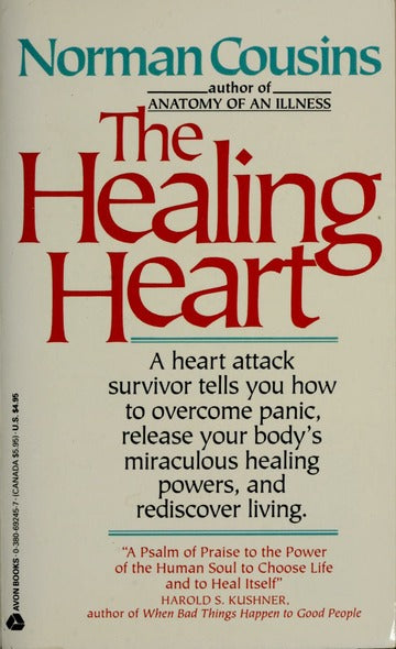 The Healing Heart by Norman Cousins (rare book)