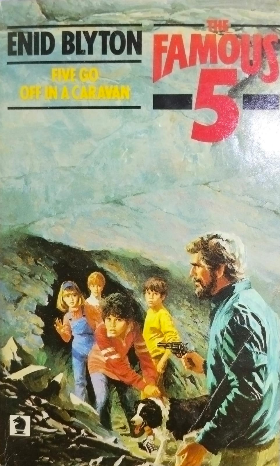 Five go off in a caravan-5 by Enid Blyton