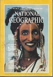 Niger's Wodaabe: "People Of The Taboo" [national geographic][rare books][october 1983]