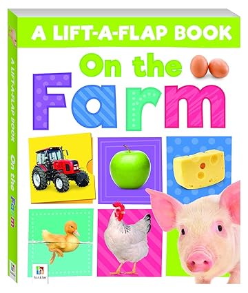 On the farm [a lift-a-flap book] [hardcover]
