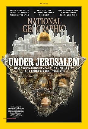 Under Jerusalem [national geographic][Vol 7 Issue 5][12.2019][rare books]